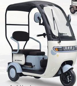 zt-16 elektromos tricikli kék